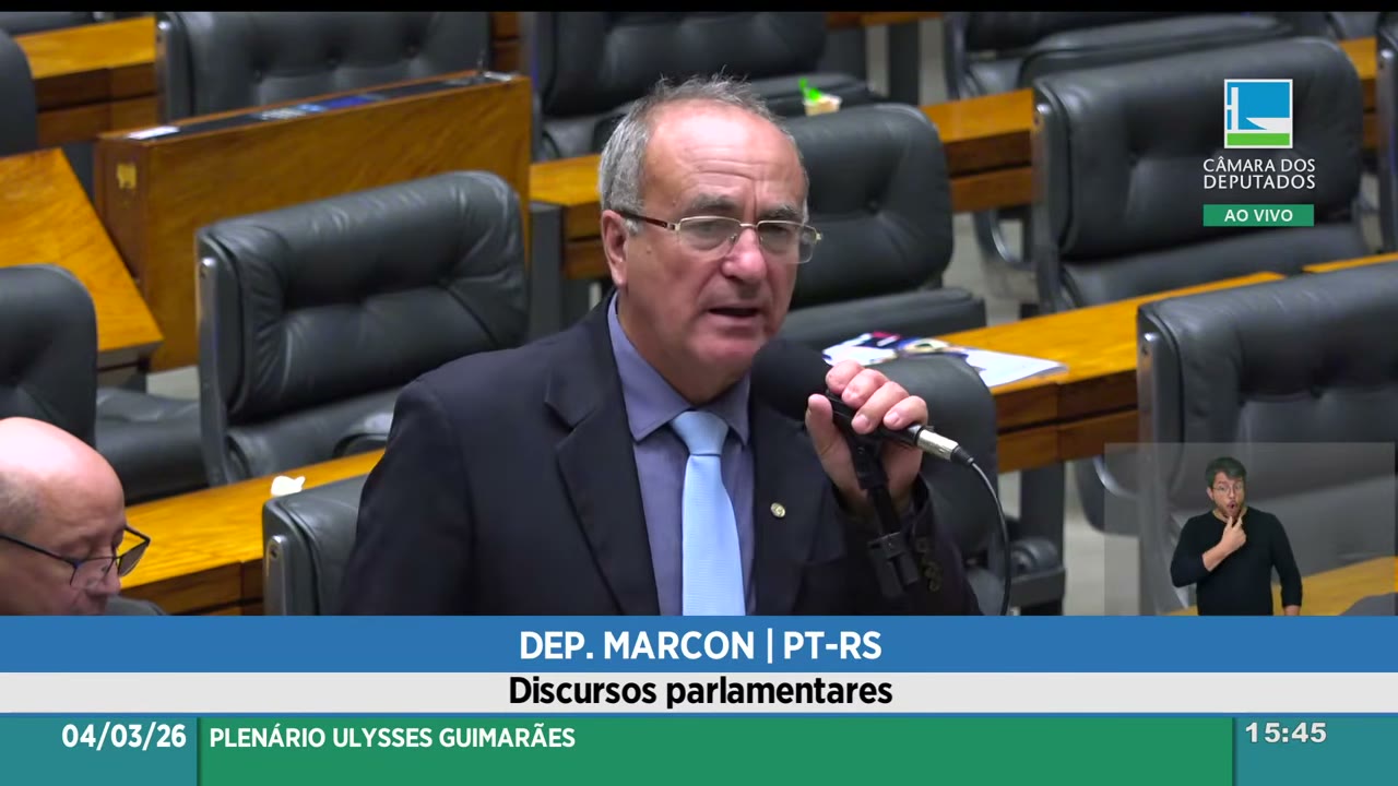 Vídeo do evento em 24:55