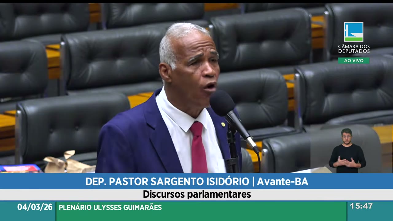 Vídeo do evento em 26:08
