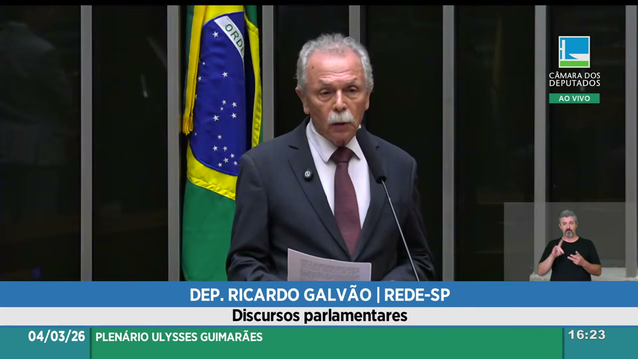 Vídeo do evento em 1:03:05