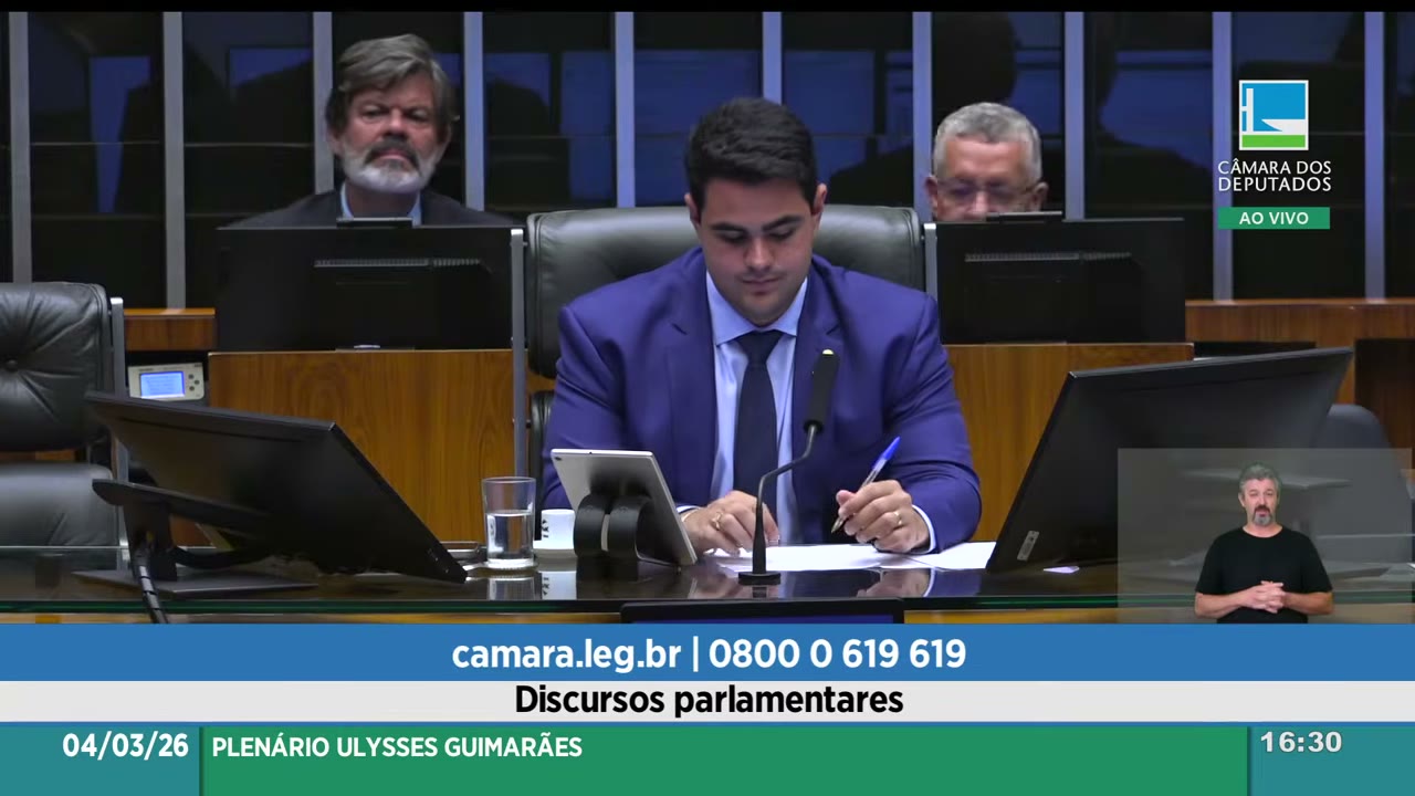 Vídeo do evento em 1:09:54