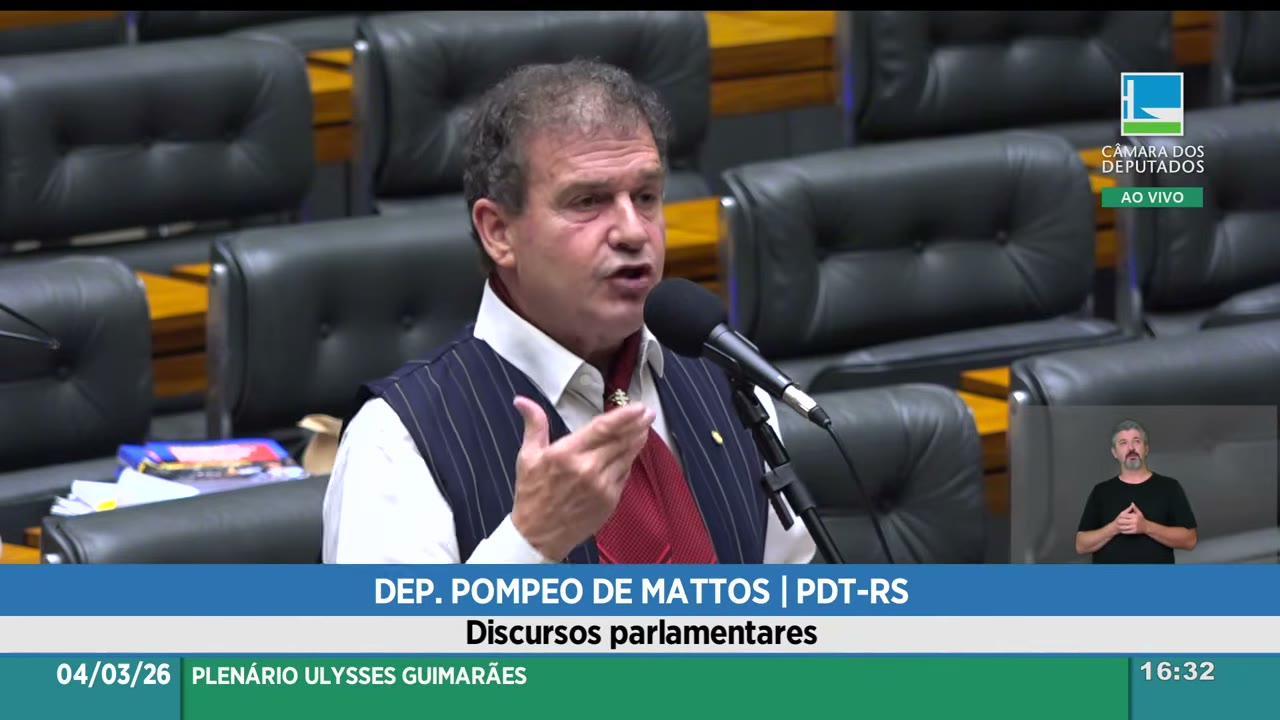 Vídeo do evento em 1:11:13