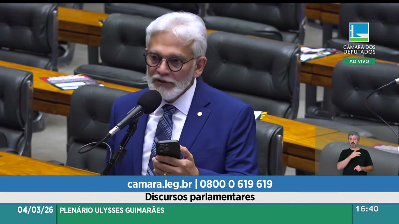 Vídeo do evento em 1:19:14