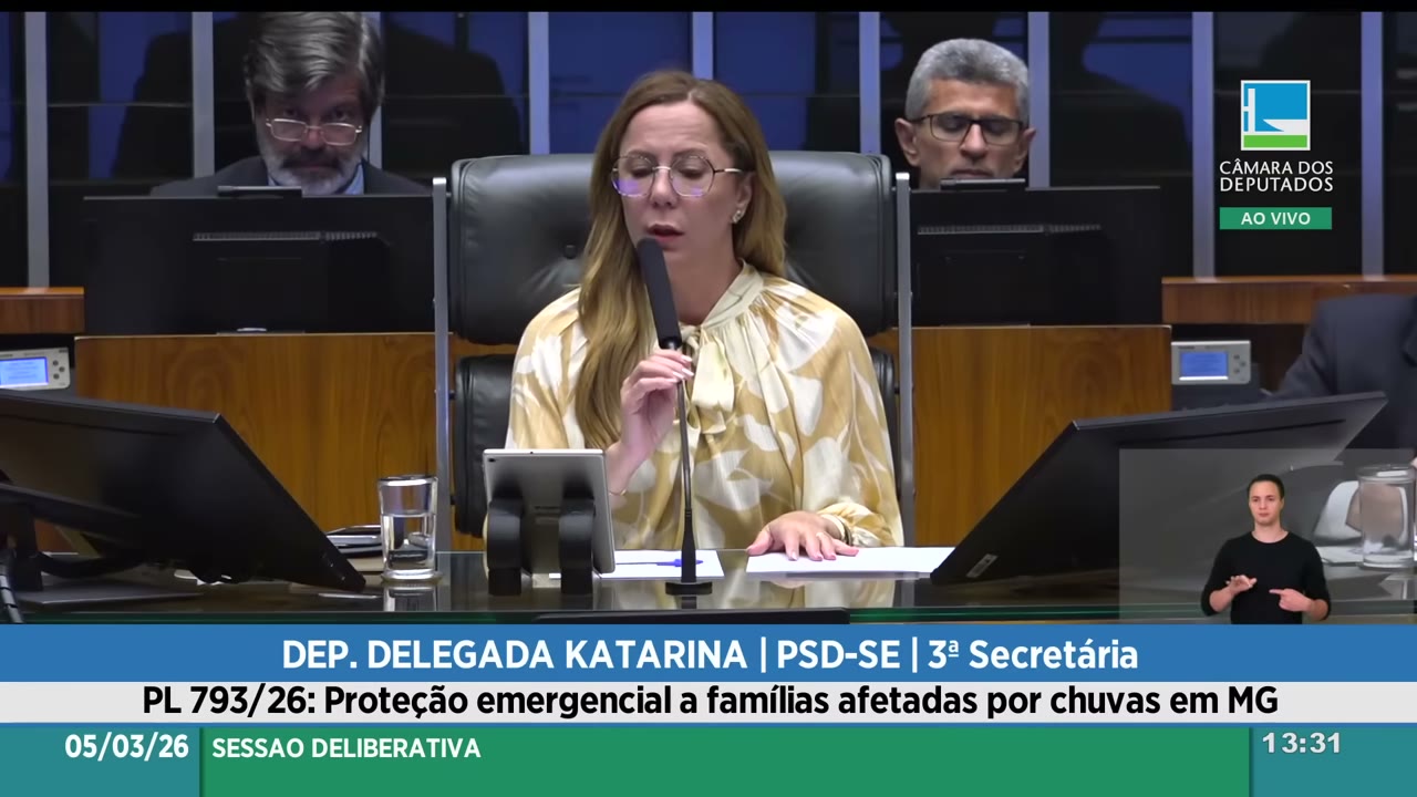 Vídeo do evento em 28:53