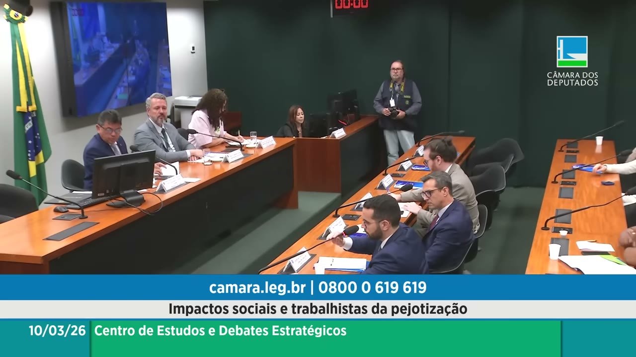 Vídeo do evento em 1:18:53