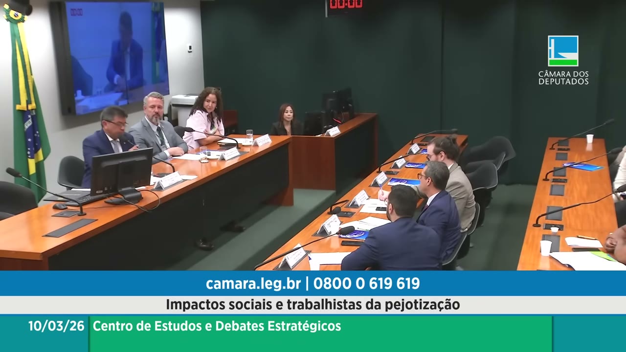 Vídeo do evento em 1:21:29