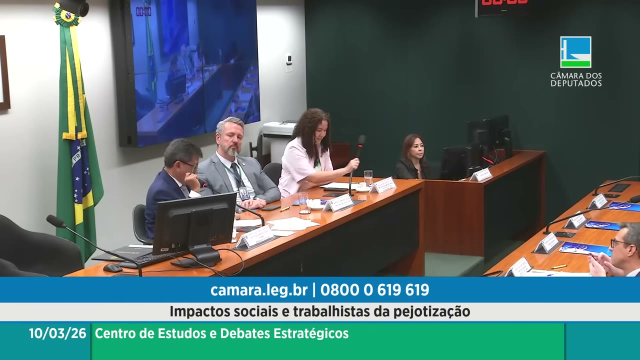 Vídeo do evento em 1:40:13
