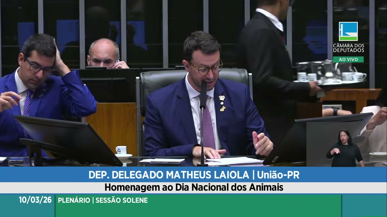 Vídeo do evento em 45:36