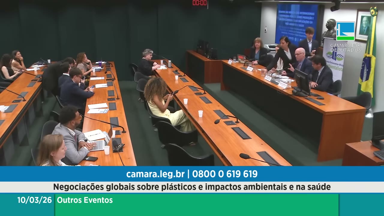 Vídeo do evento em 1:05:50