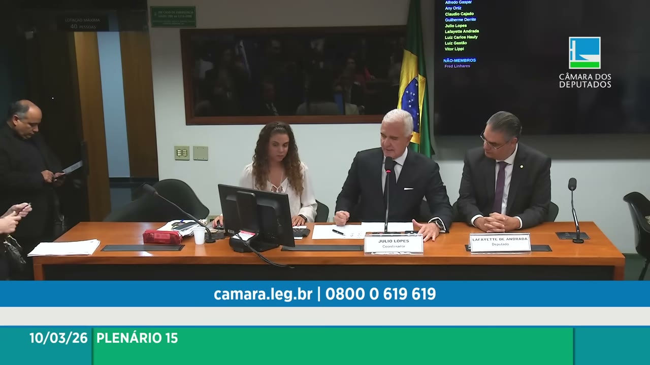 Vídeo do evento em 0:25