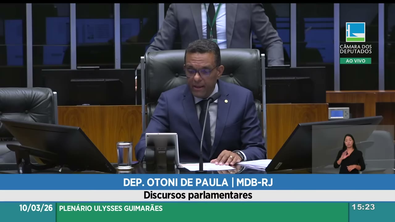 Vídeo do evento em 54:46