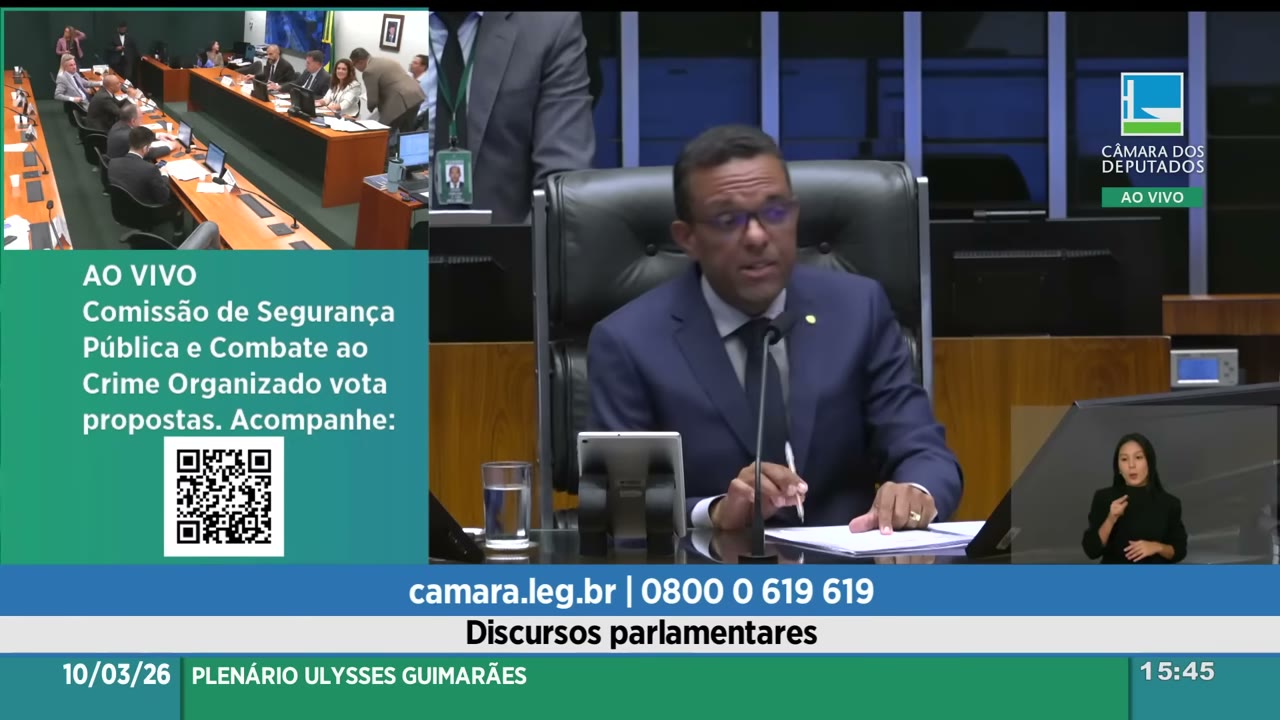 Vídeo do evento em 1:16:23