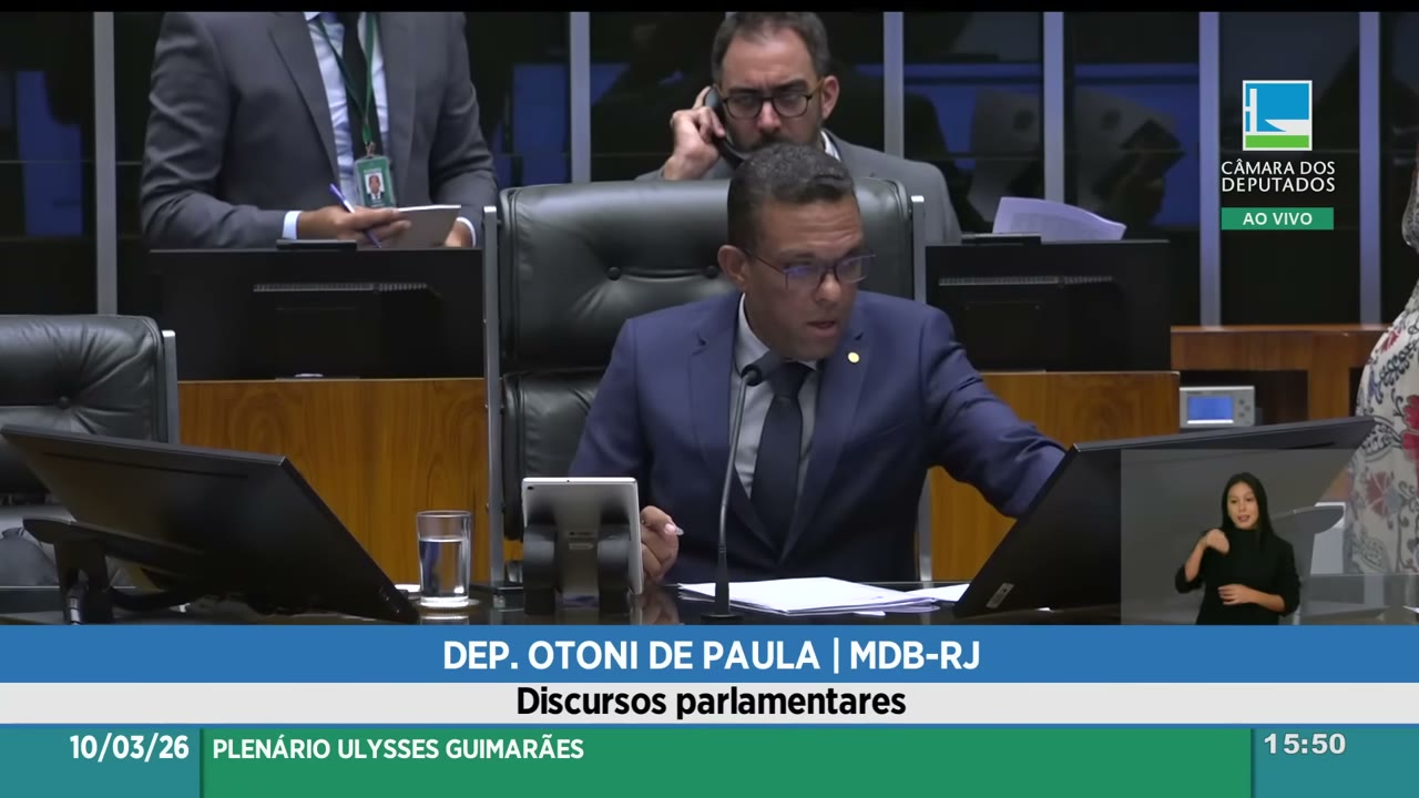 Vídeo do evento em 1:21:20