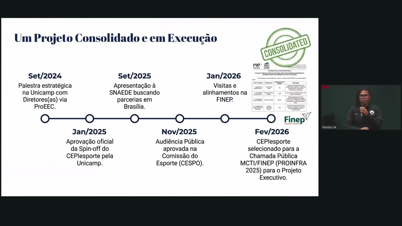 Vídeo do evento em 10:52