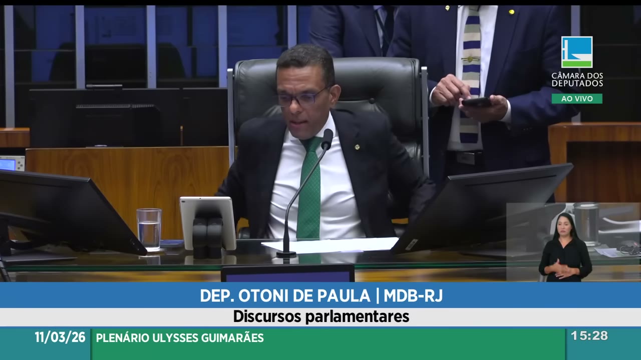 Vídeo do evento em 48:22