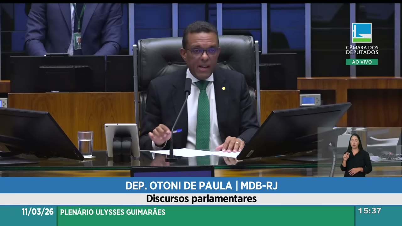 Vídeo do evento em 56:46