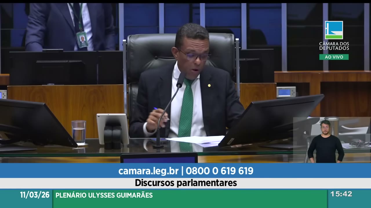 Vídeo do evento em 1:01:51