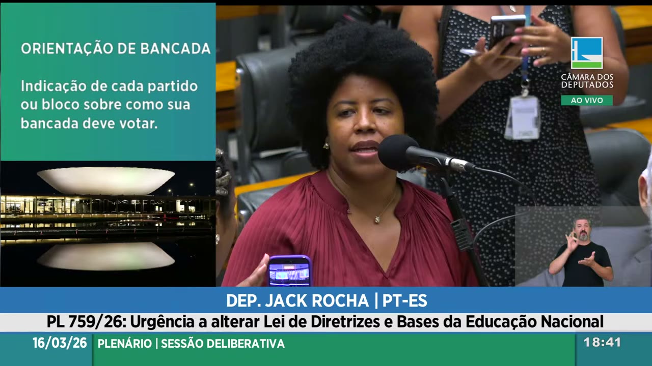 Vídeo do evento em 41:29
