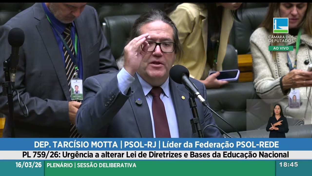 Vídeo do evento em 45:59