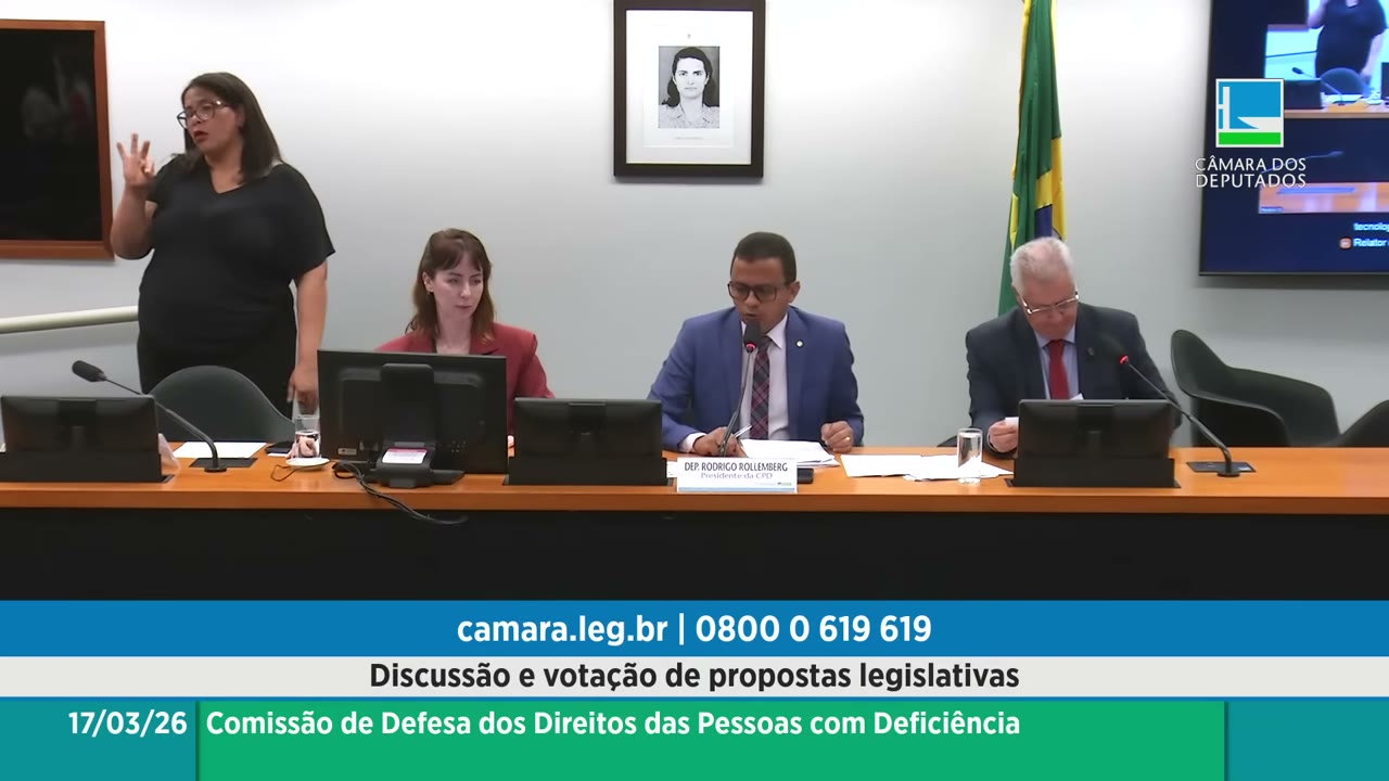 Vídeo do evento em 9:39