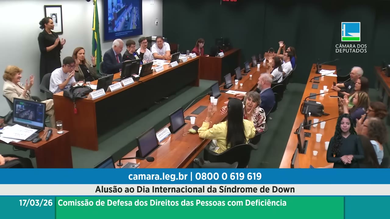 Vídeo do evento em 1:19:09