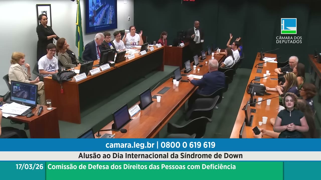 Vídeo do evento em 1:23:17