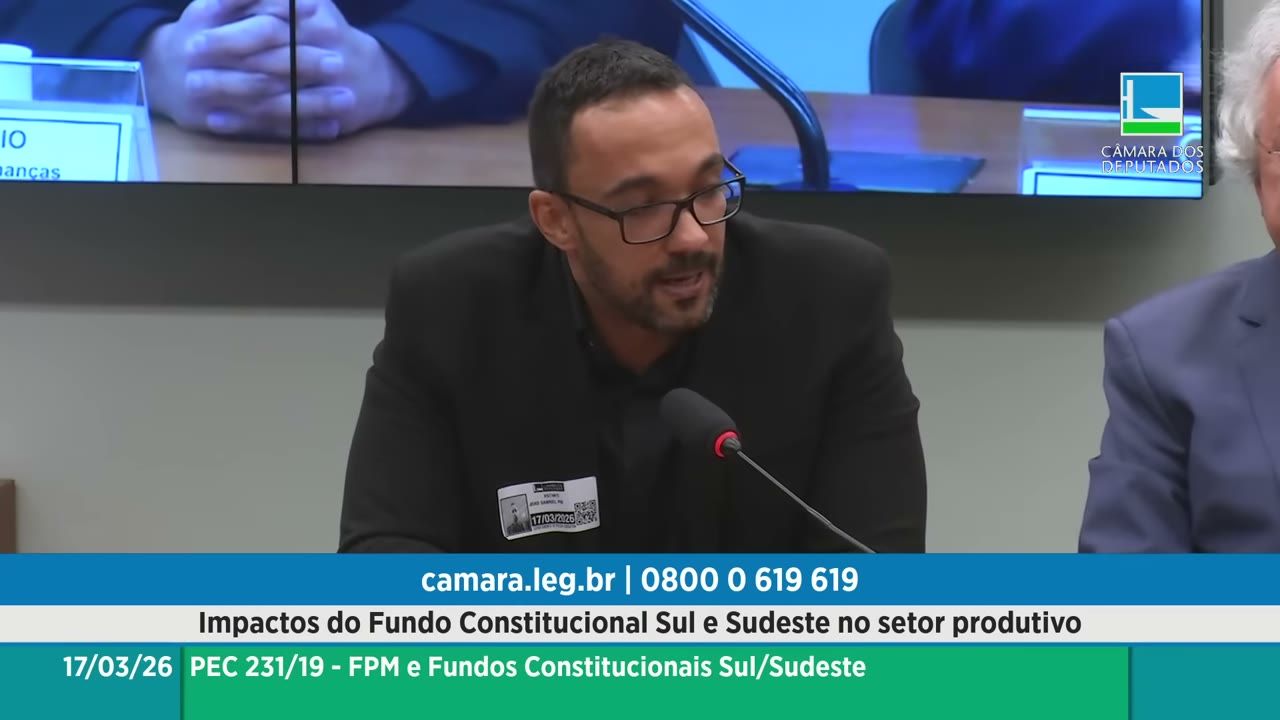 Vídeo do evento em 37:50