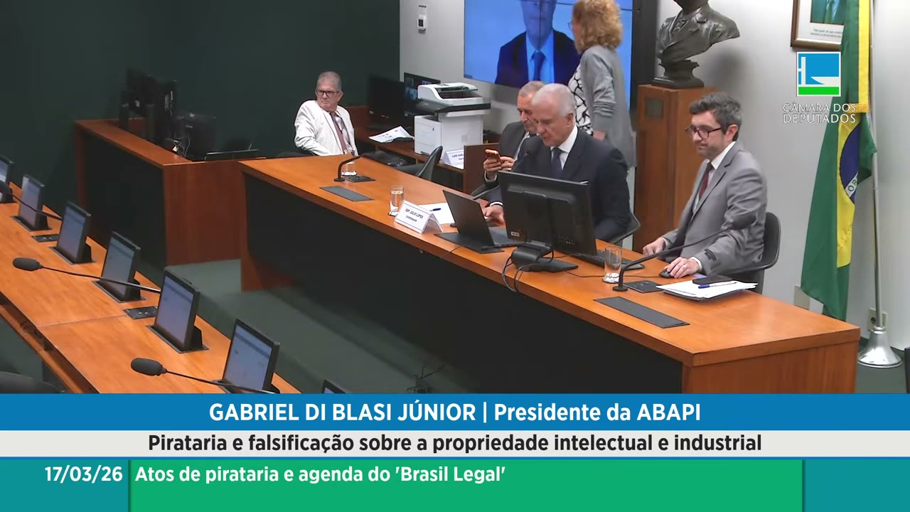 Vídeo do evento em 1:00:33