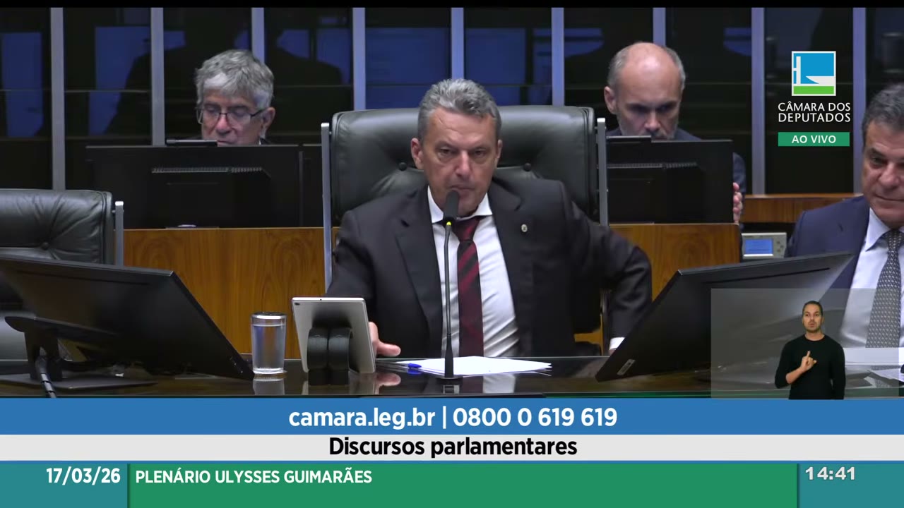 Vídeo do evento em 45:12