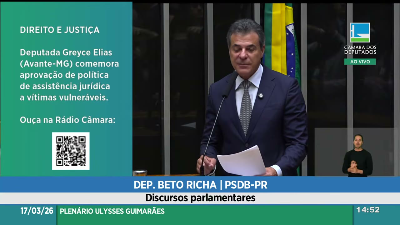Vídeo do evento em 55:54