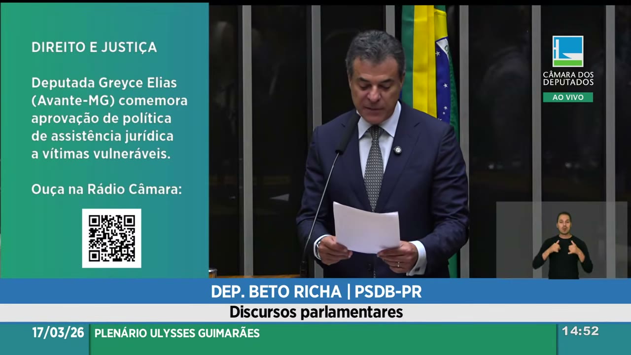 Vídeo do evento em 56:20