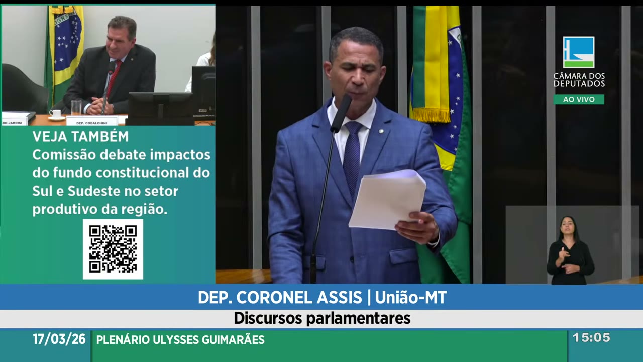 Vídeo do evento em 1:08:38