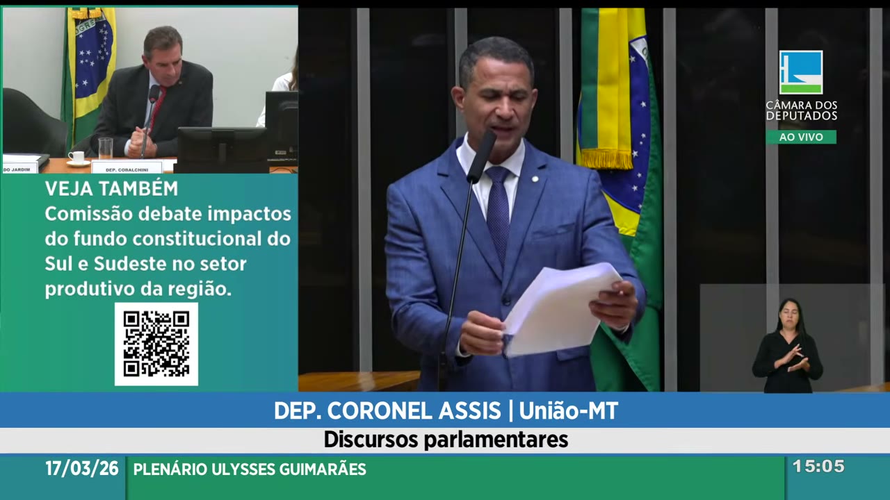 Vídeo do evento em 1:07:48