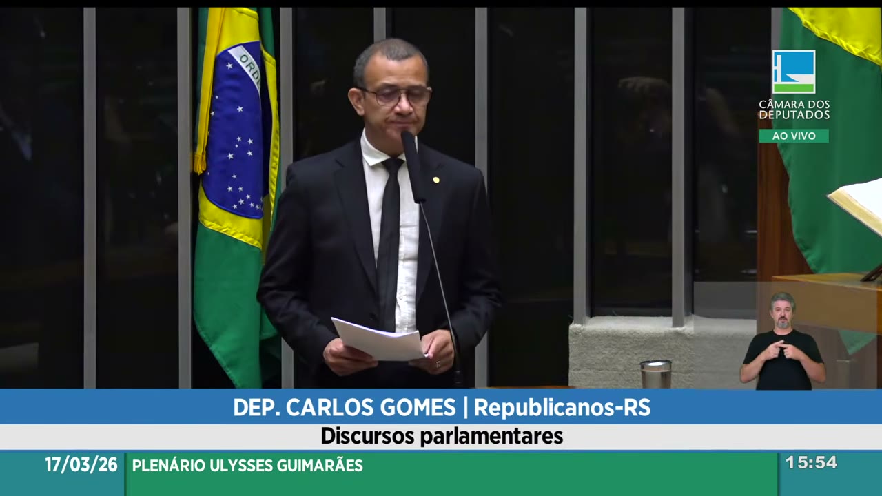 Vídeo do evento em 1:57:17