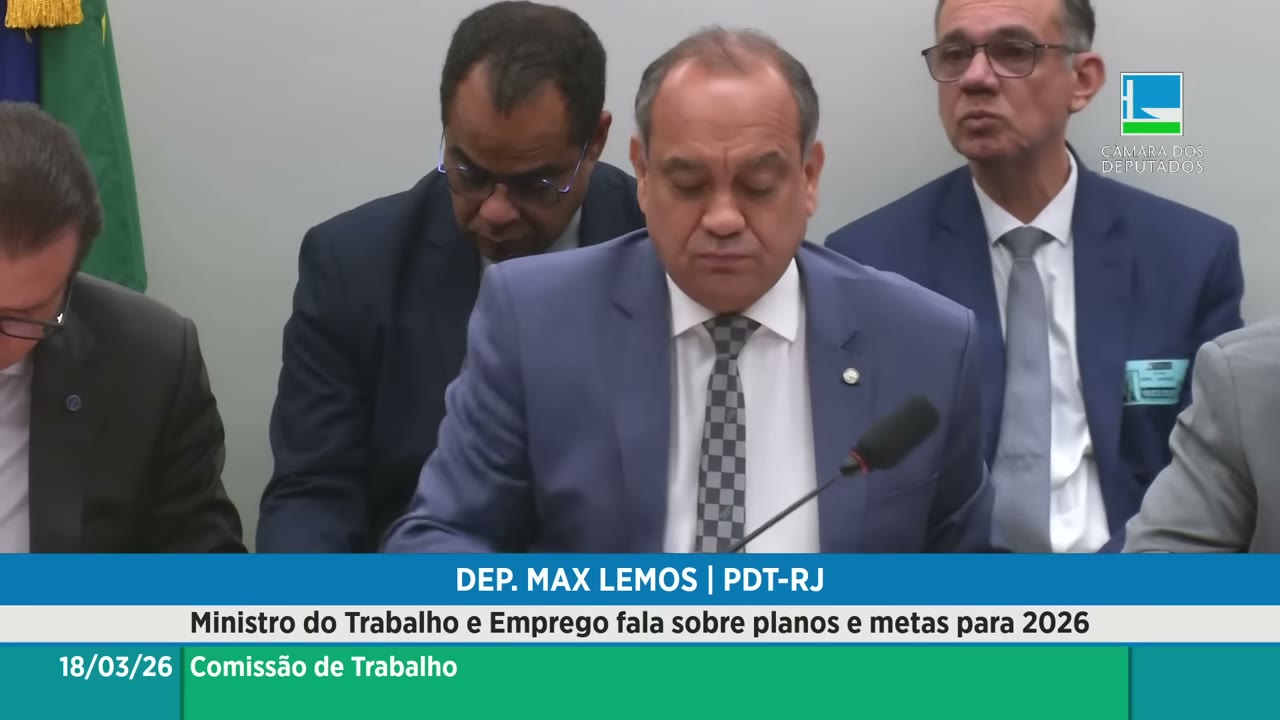 Vídeo do evento em 1:13:48