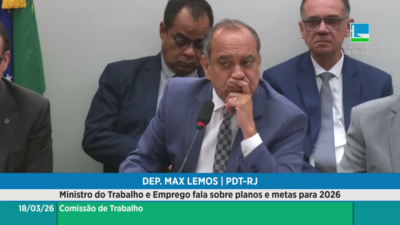 Vídeo do evento em 1:18:56
