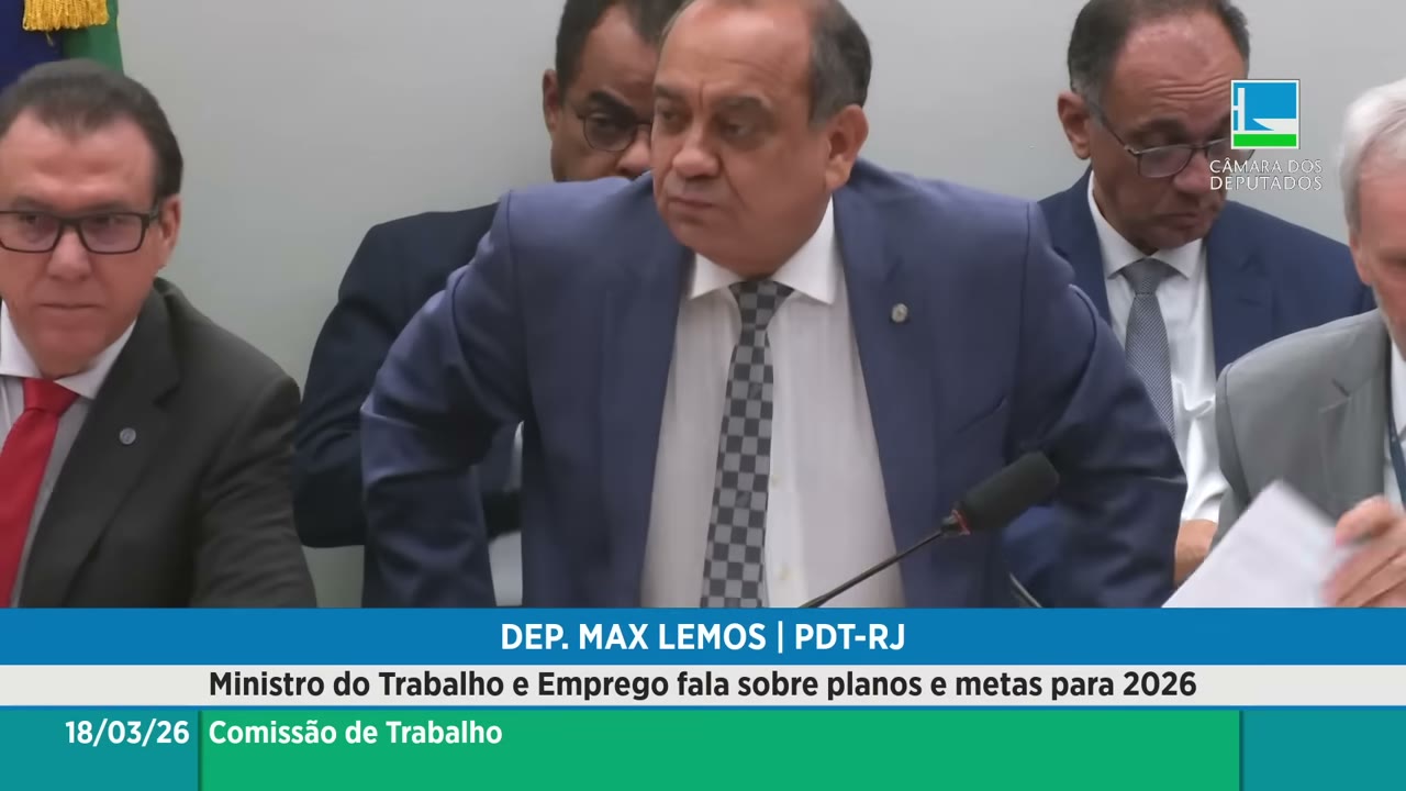 Vídeo do evento em 1:21:20