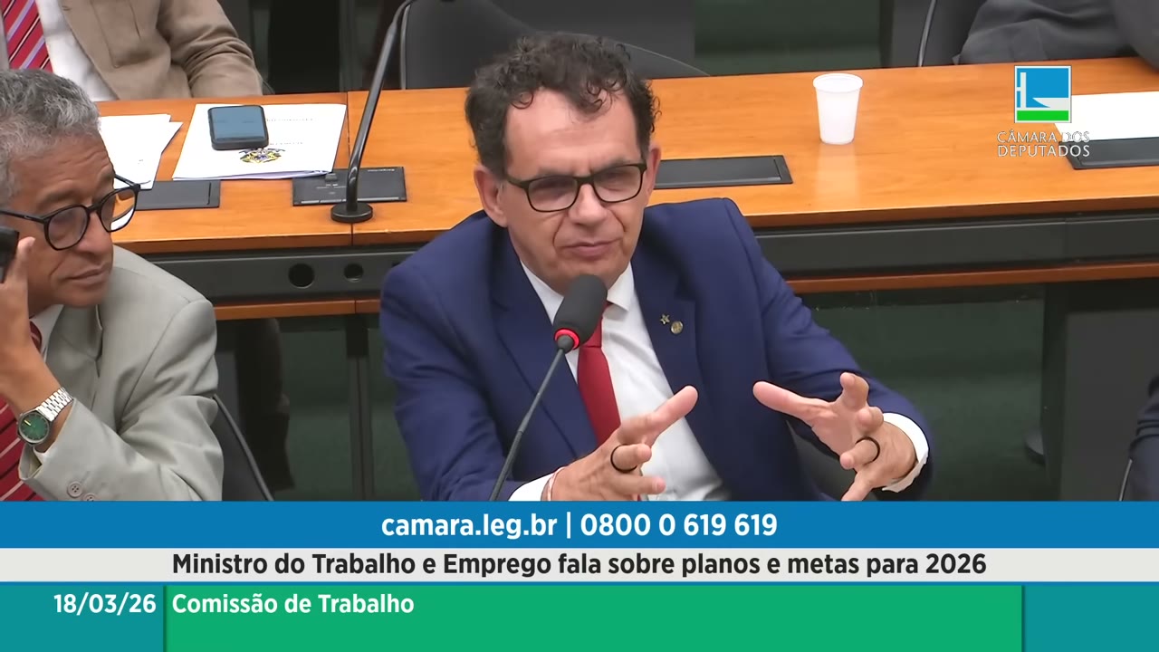 Vídeo do evento em 1:45:00