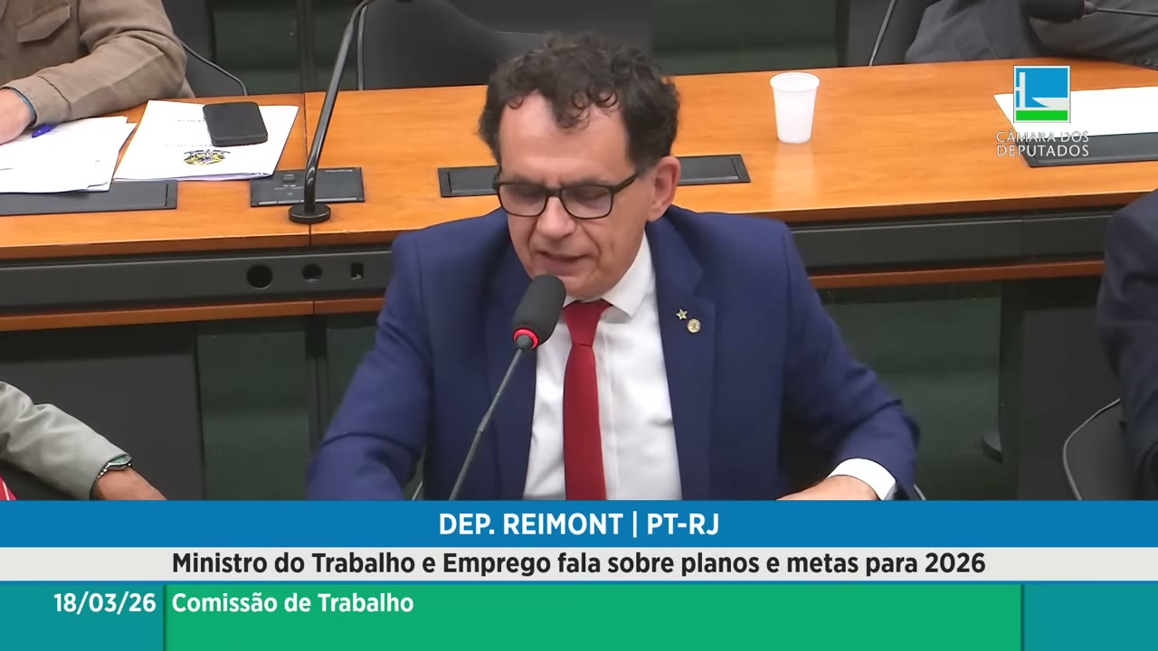 Vídeo do evento em 1:47:25