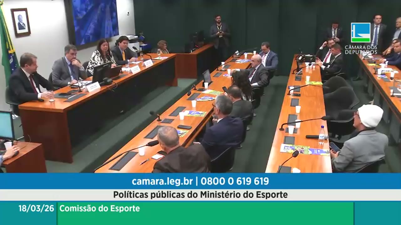 Vídeo do evento em 1:18:26