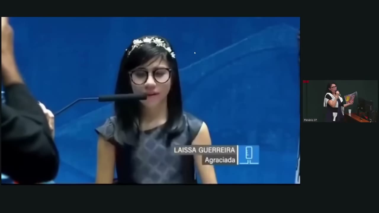 Vídeo do evento em 26:29