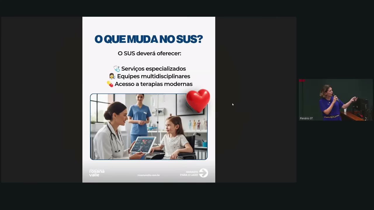 Vídeo do evento em 1:17:11