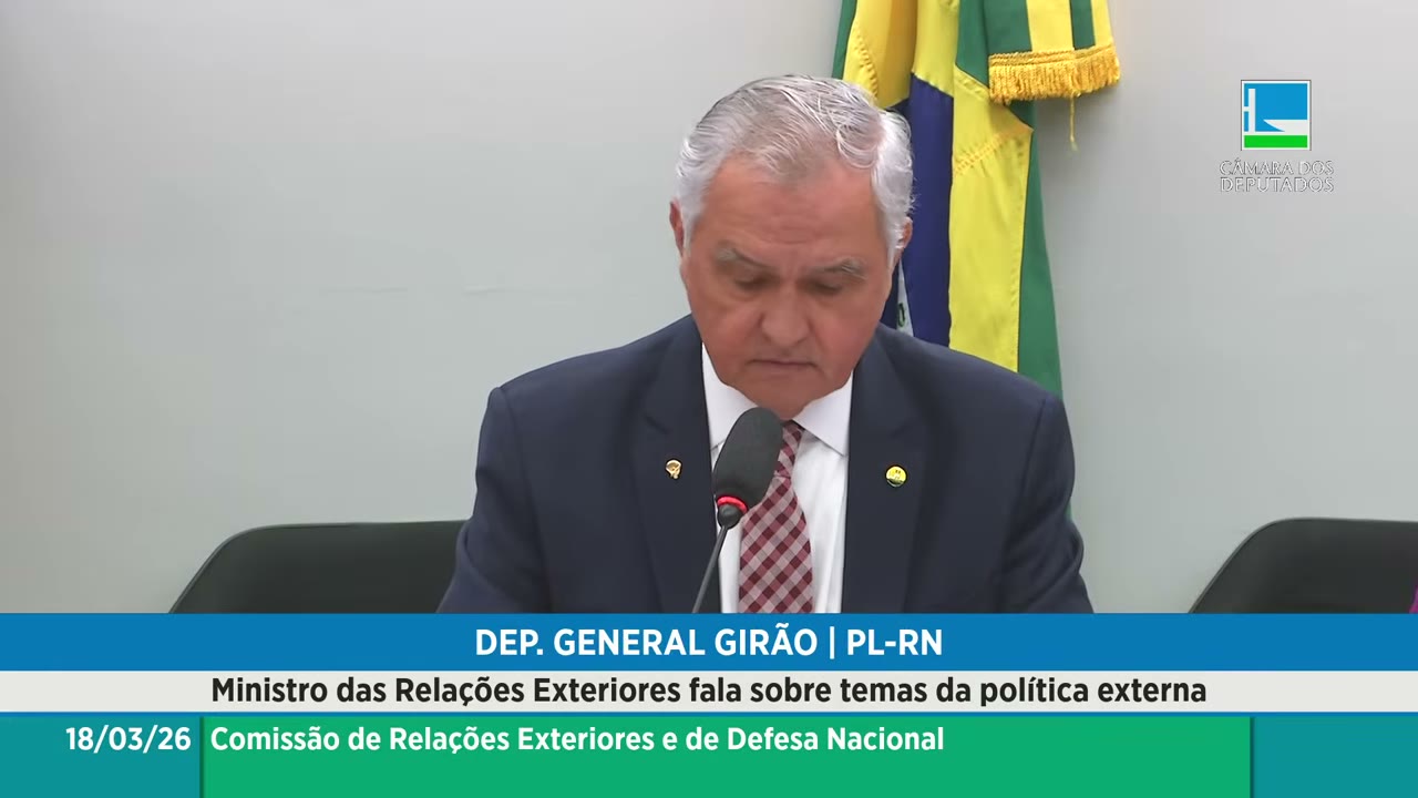 Vídeo do evento em 1:17:16