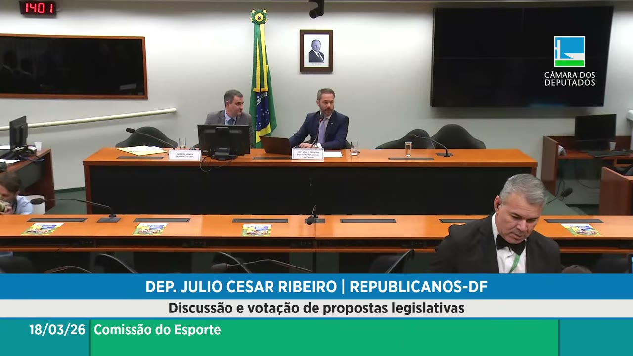 Vídeo do evento em 25:11