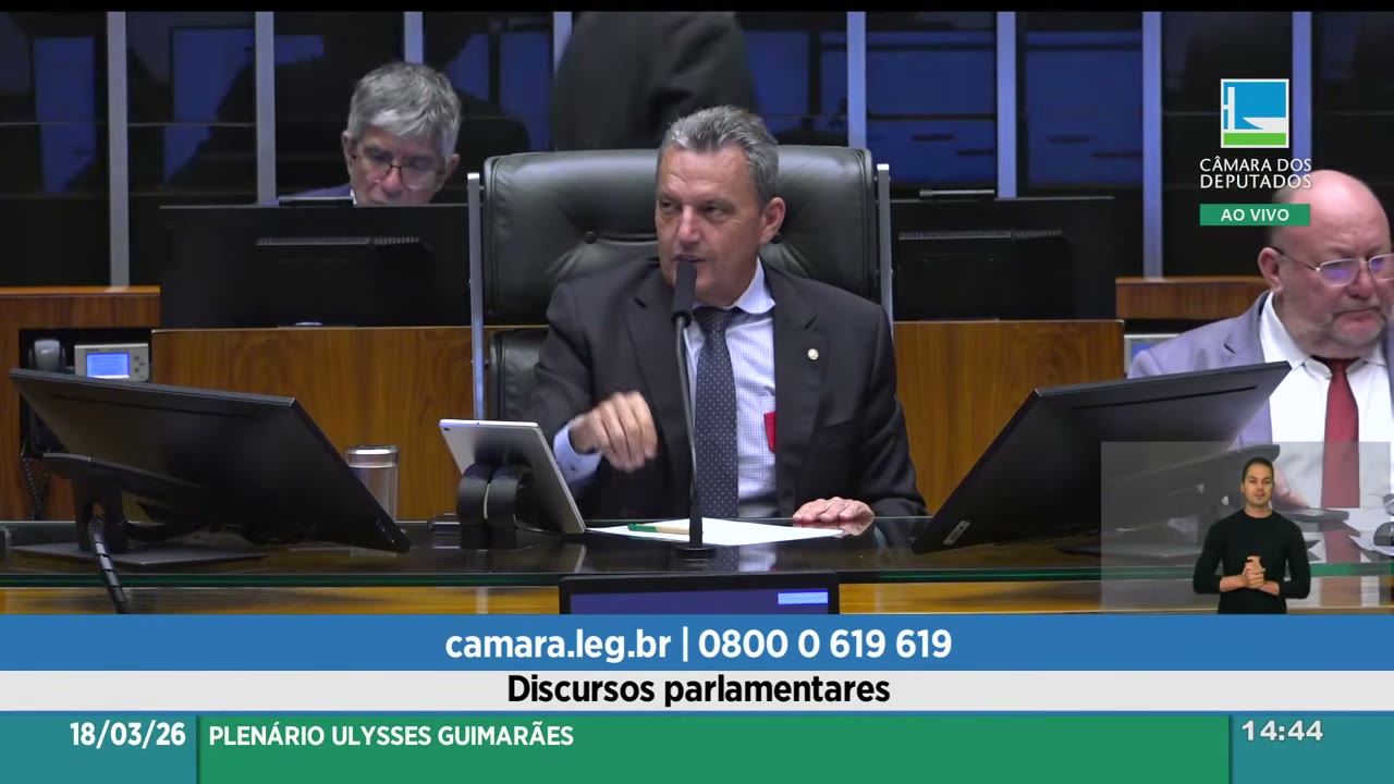 Vídeo do evento em 25:46