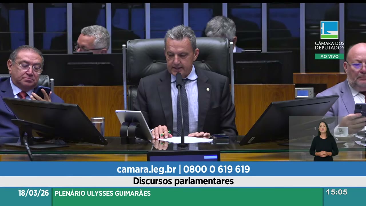 Vídeo do evento em 46:45