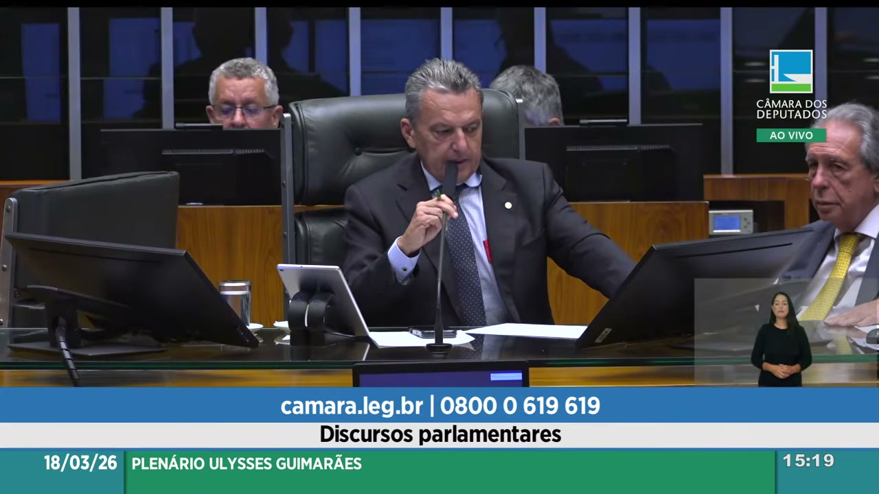 Vídeo do evento em 1:01:23