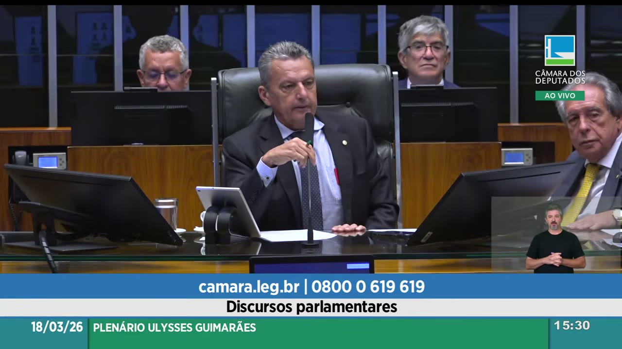 Vídeo do evento em 1:12:19