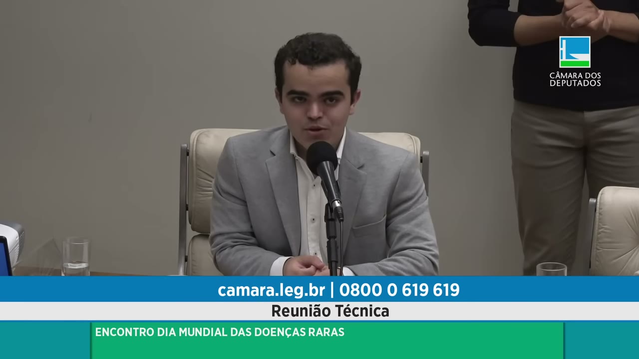 Vídeo do evento em 8:08