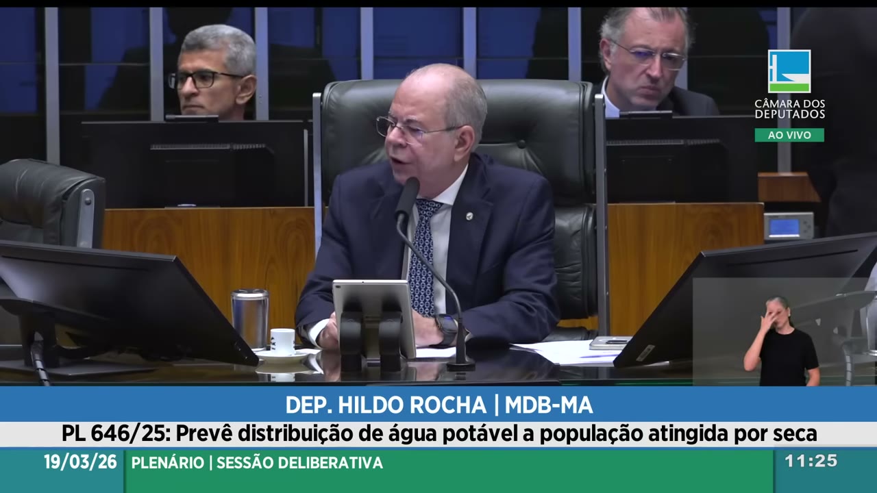 Vídeo do evento em 1:08:27