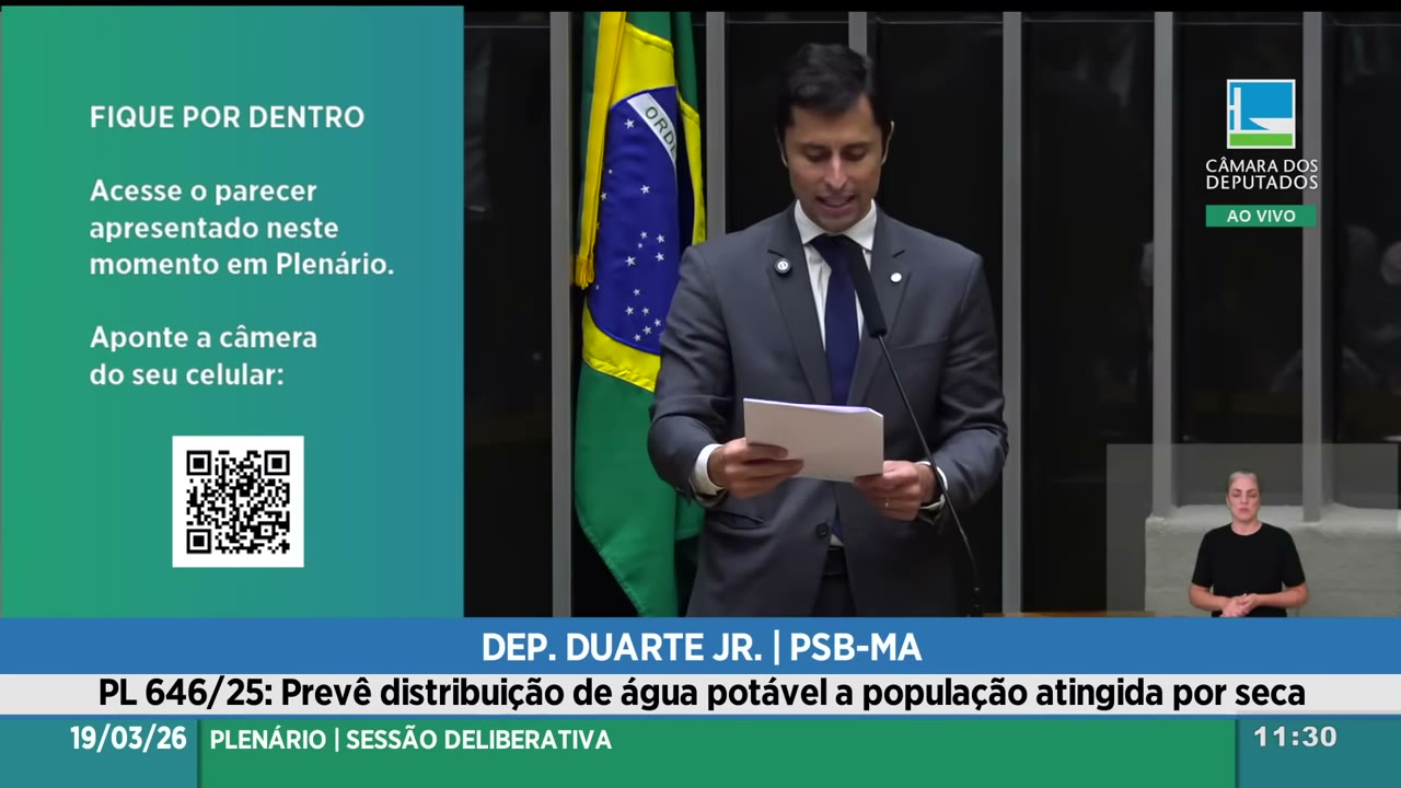 Vídeo do evento em 1:13:57